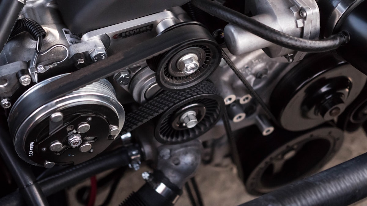 Detalhe de motor